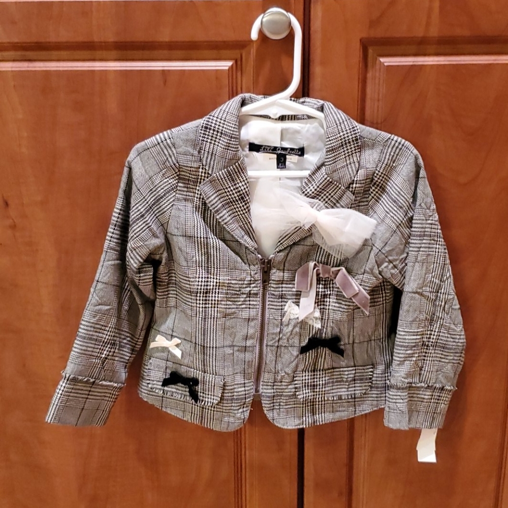Lilli Guafrette Blazer-Sz 3- Made in Italy-NWT